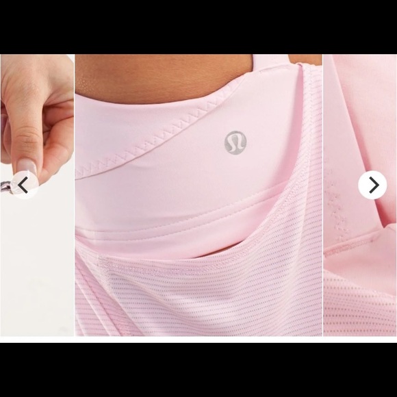 Lululemon Run: Back On Track Tank with cinch-able drawstring - Picture 4 of 10